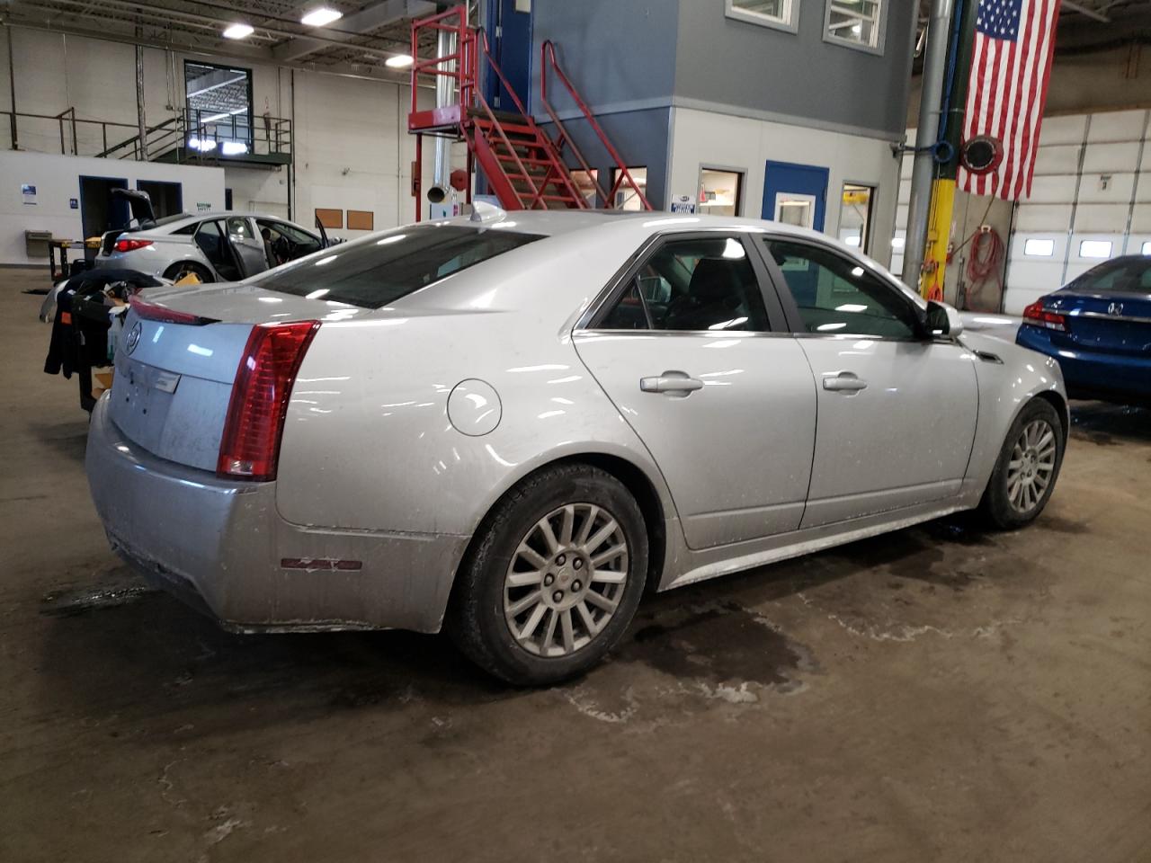 2013 Cadillac CTS VIN 1G6DH5E58D0159837 Copart auction photo, front end damage thumbnail 3