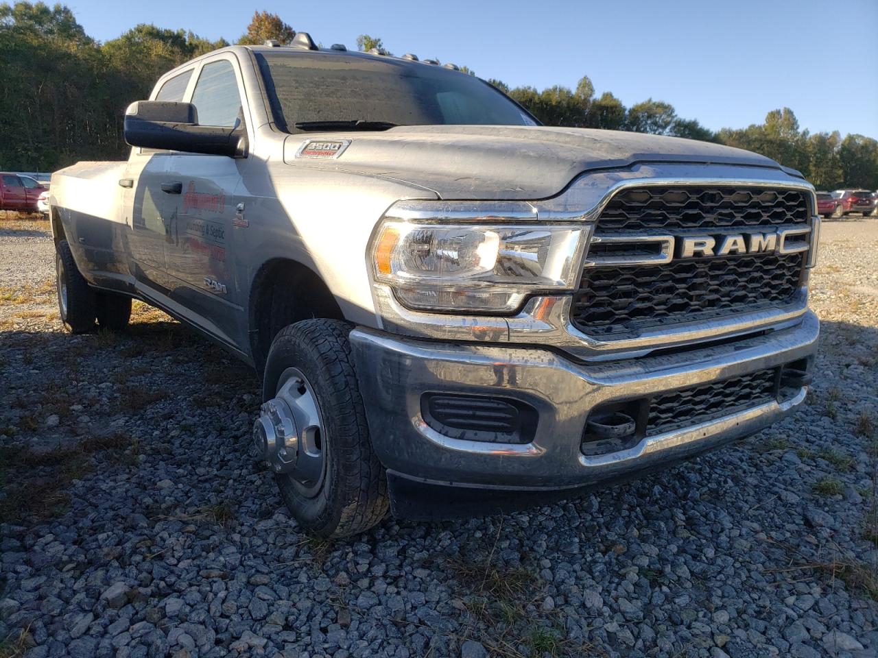 2022 RAM 3500 VIN 3C63RRGL9NG334108 Copart auction photo, water/flood damage thumbnail 4