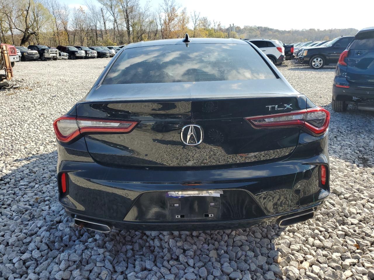2021 Acura TLX VIN 19UUB5F66MA000591 Copart auction photo, front end / undercarriage damage thumbnail 6