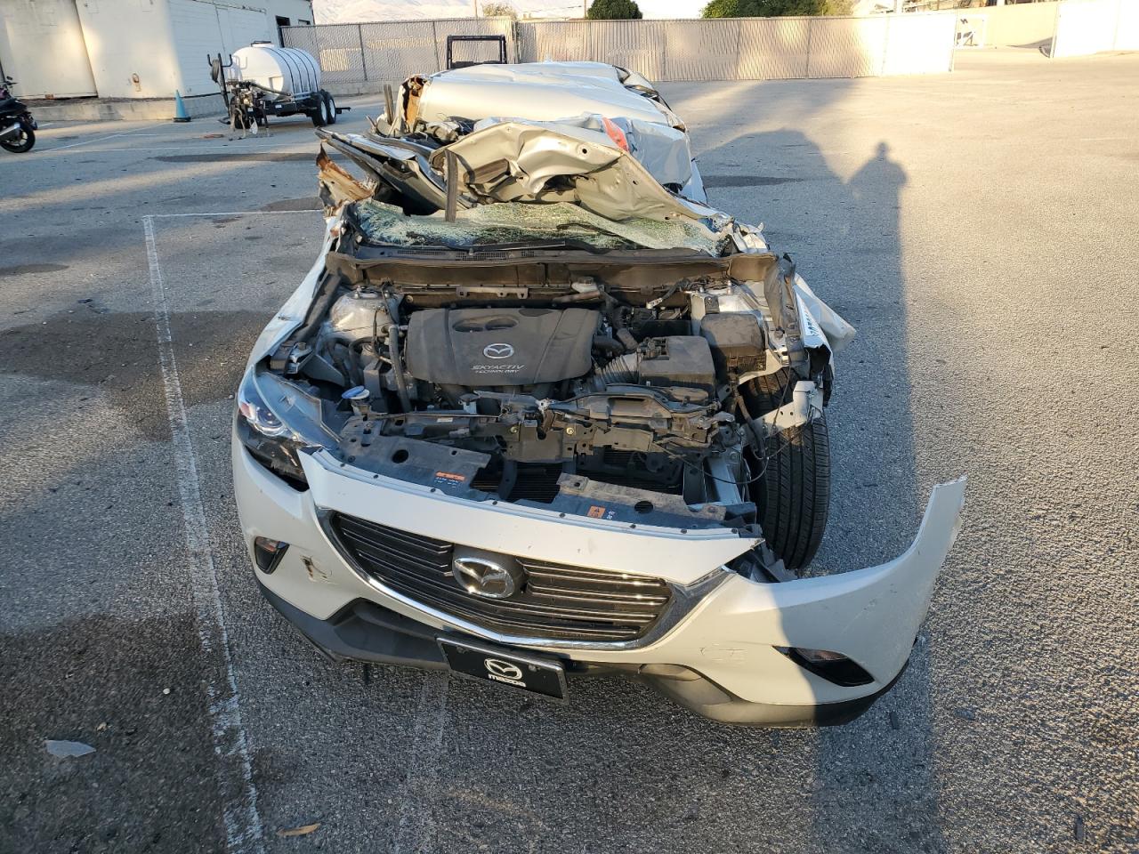2019 Mazda CX-3 VIN JM1DKDC76K1412108 Copart auction photo, all over damage thumbnail 5