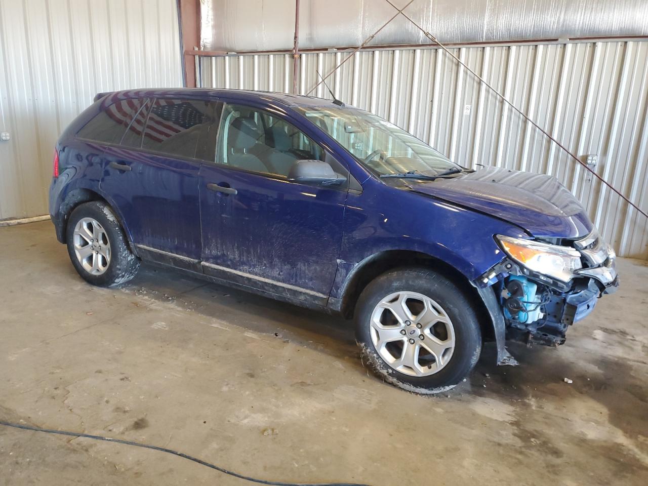 2013 Ford Edge VIN 2FMDK4GC8DBC16116 Copart auction photo, front end damage thumbnail 4