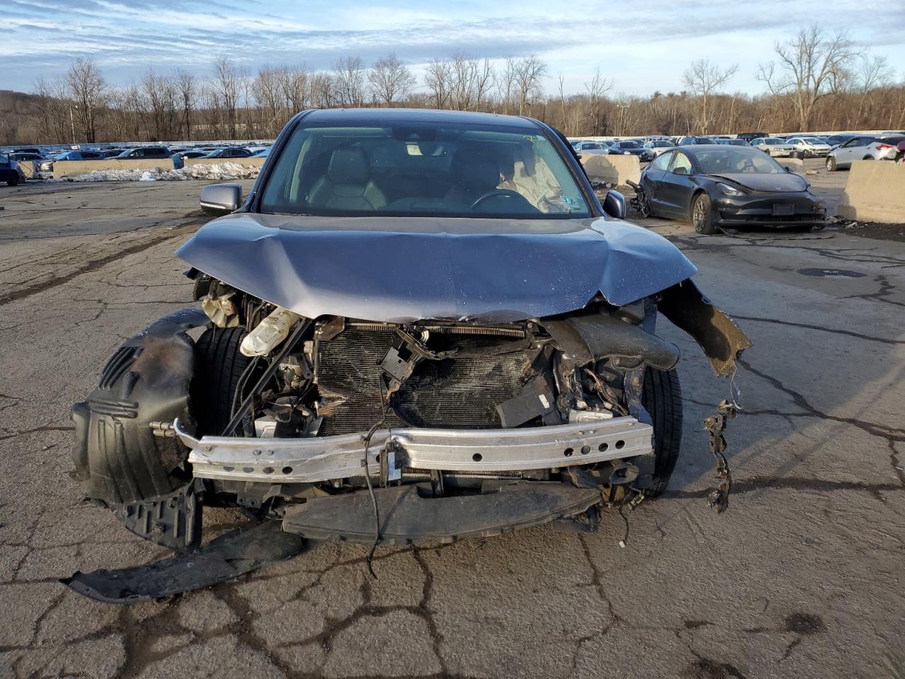 2020 Acura MDX VIN 5J8YD4H32LL044213 Copart auction photo, all over damage thumbnail 5