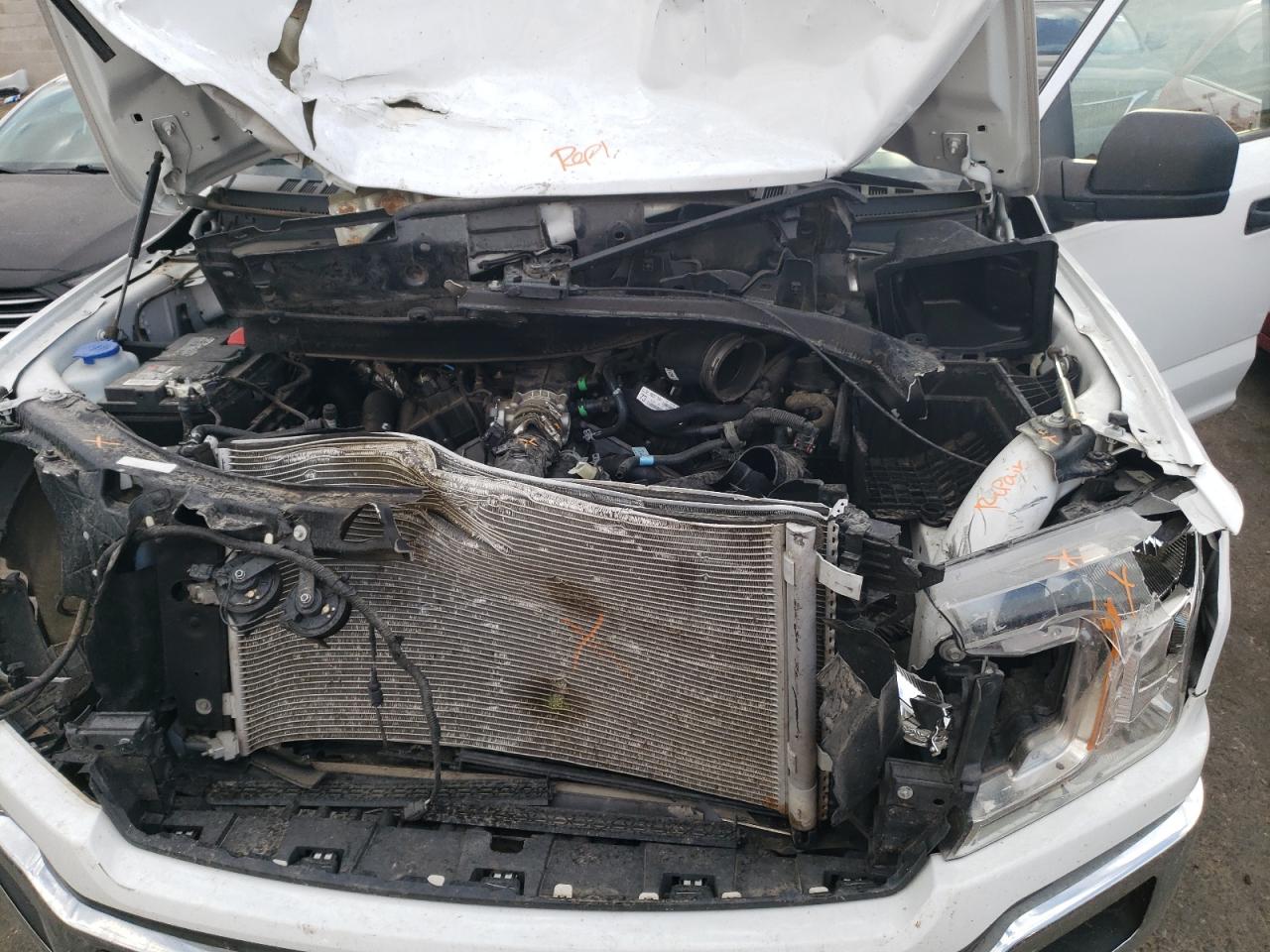 2020 Ford F-150 VIN 1FTFW1E4XLKD96943 Copart auction photo, front end damage thumbnail 11