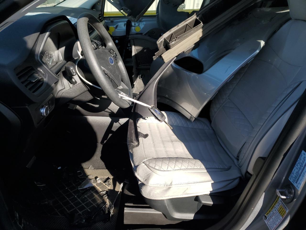 2022 Ford Escape VIN 1FMCU0F65NUB24516 Copart auction photo, front end damage thumbnail 7