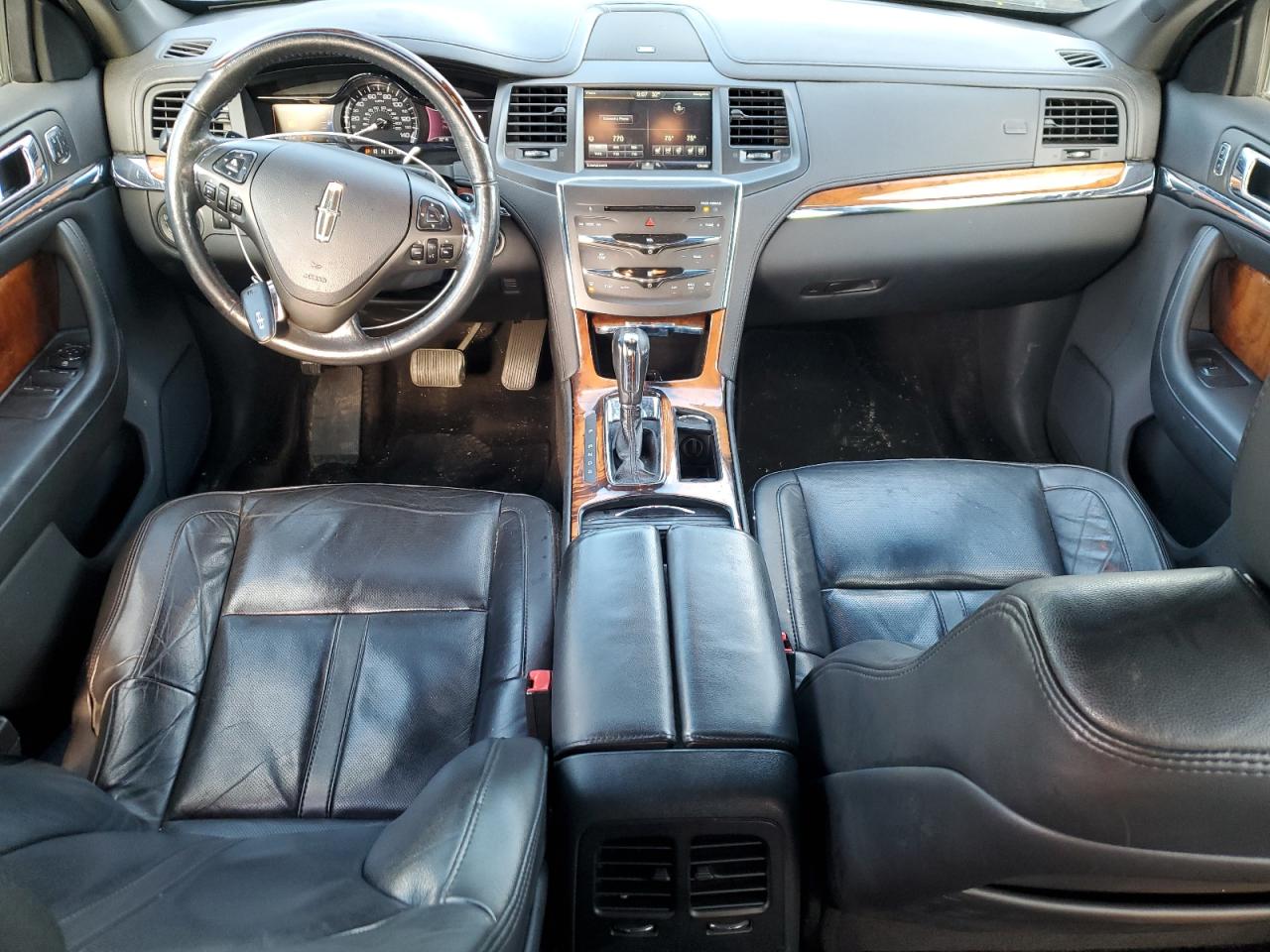 2014 Lincoln MKS VIN 1LNHL9EK1EG612260 Copart auction photo, rear end damage thumbnail 8