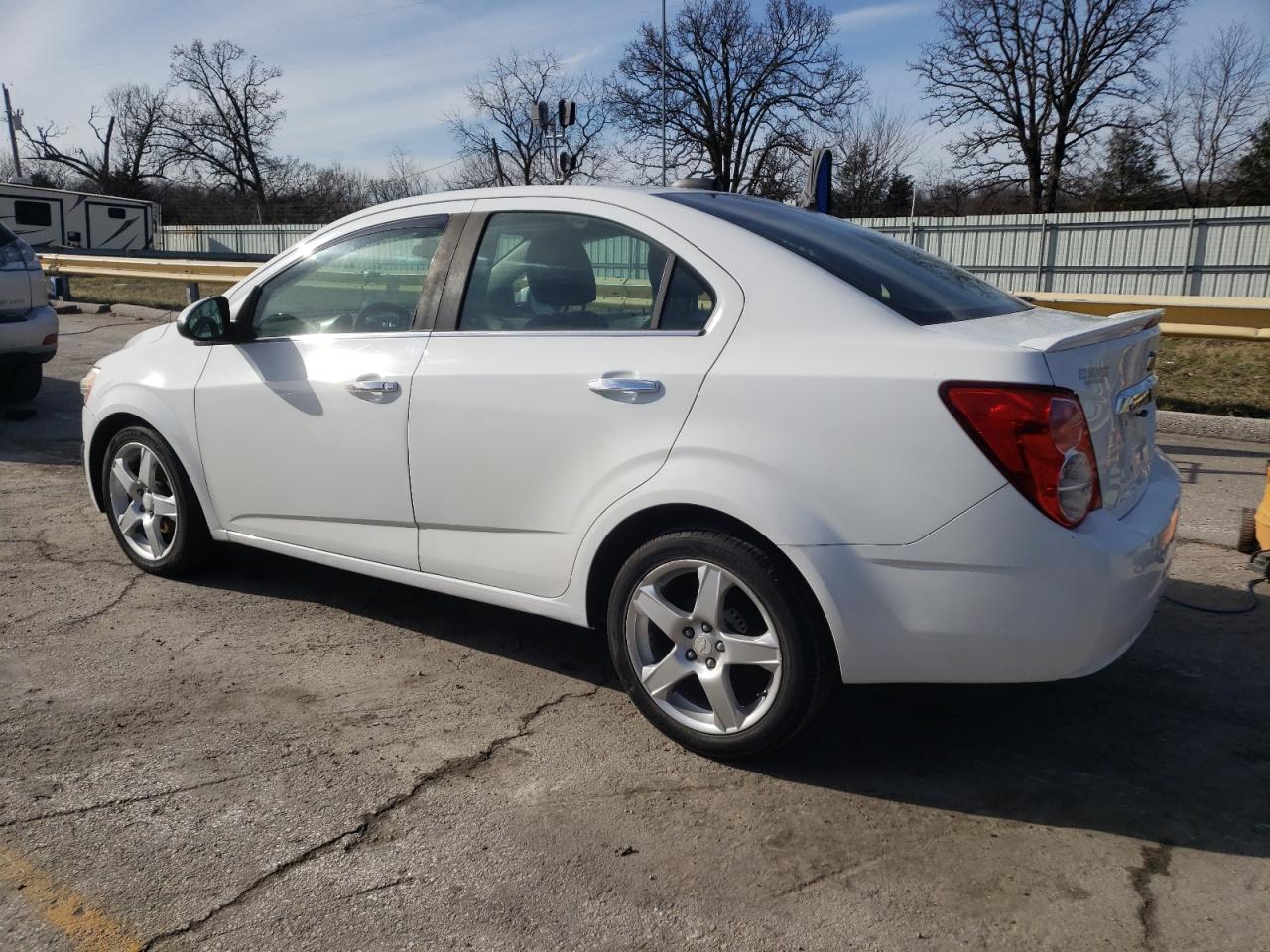 2016 Chevrolet Sonic VIN 1G1JE5SB6G4161353 Copart auction photo, front end / hail damage thumbnail 2