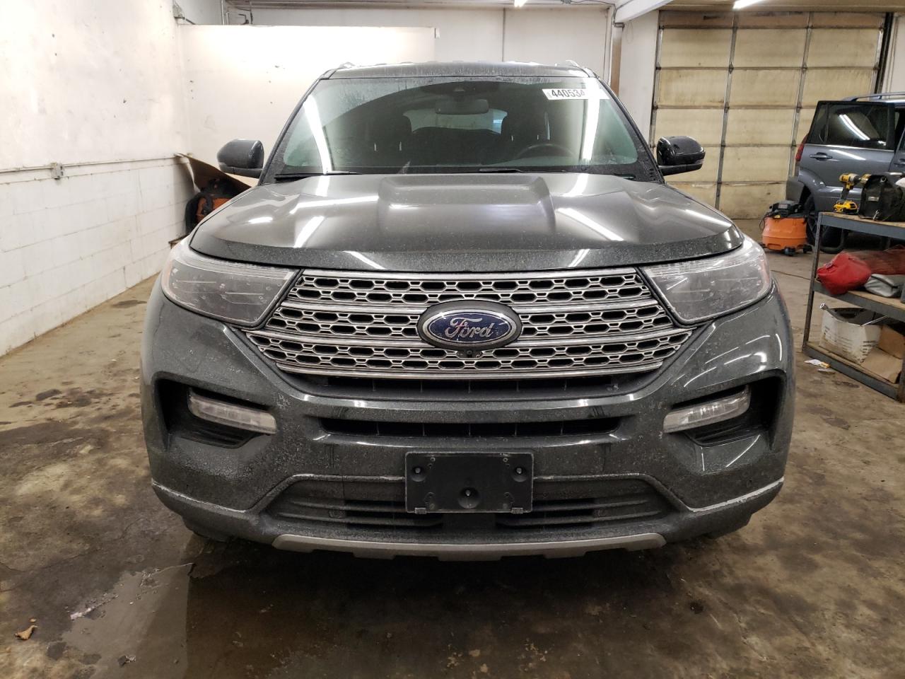 2022 Ford Explorer VIN 1FMSK8FHXNGB23474 Copart auction photo, rear end damage thumbnail 5