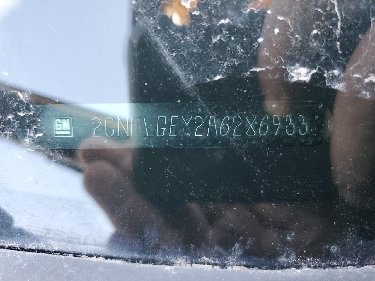 2010 Chevrolet Equinox VIN 2CNFLGEY2A6286933 Copart auction photo, front end damage thumbnail 15