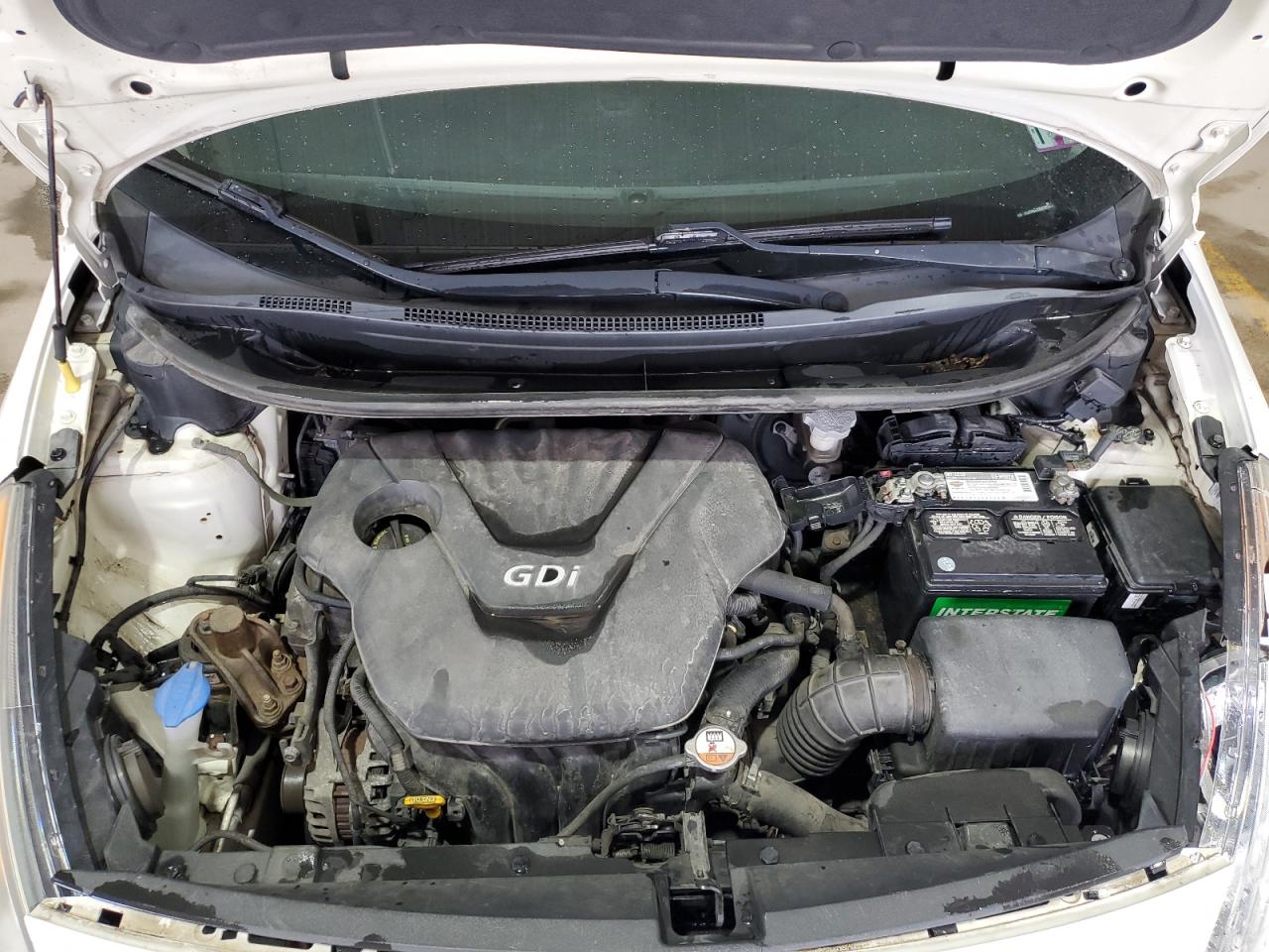 2013 KIA Rio VIN KNADN5A33D6301046 Copart auction photo, front end / minor dent/scratches damage thumbnail 11