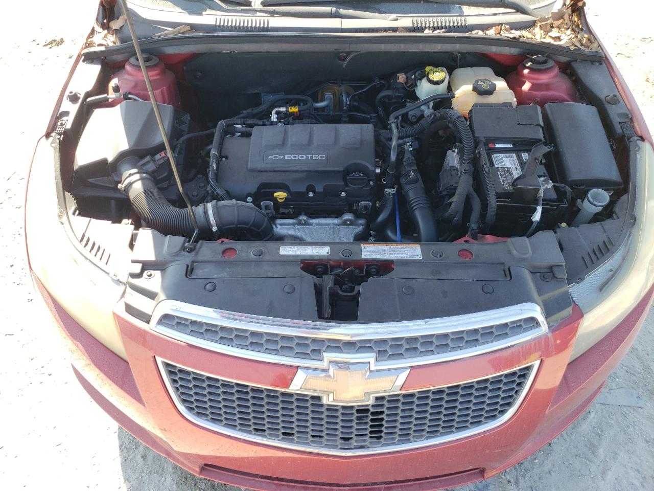 2012 Chevrolet Cruze VIN 1G1PF5SC7C7124398 Copart auction photo, rear end / side damage thumbnail 11