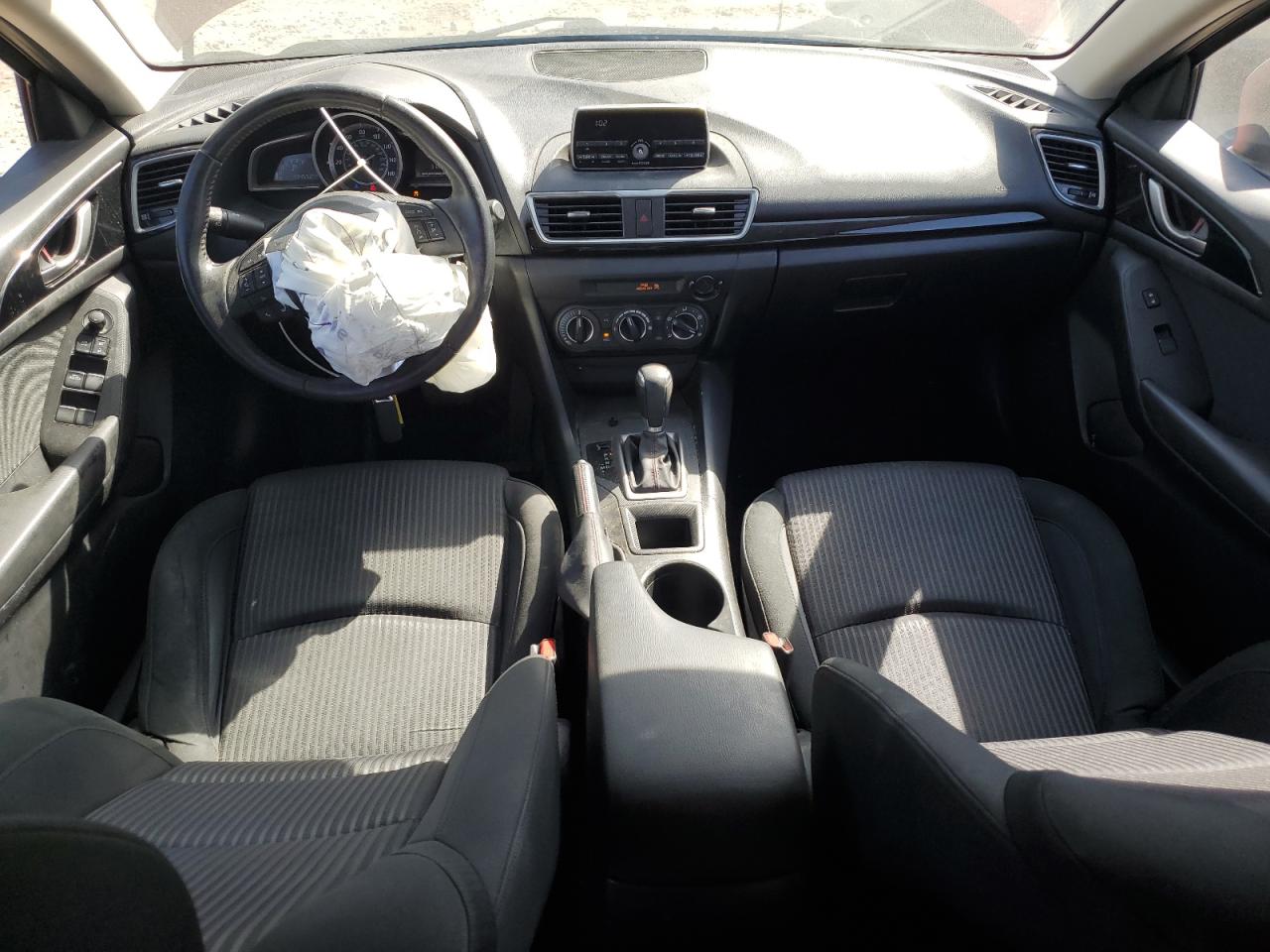 2014 Mazda 3 VIN JM1BM1L73E1203770 Copart auction photo, front end / side damage thumbnail 8