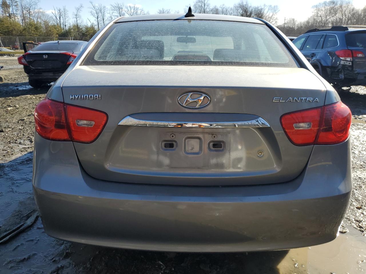 2010 Hyundai Elantra VIN KMHDU4AD8AU108256 Copart auction photo, front end damage thumbnail 6