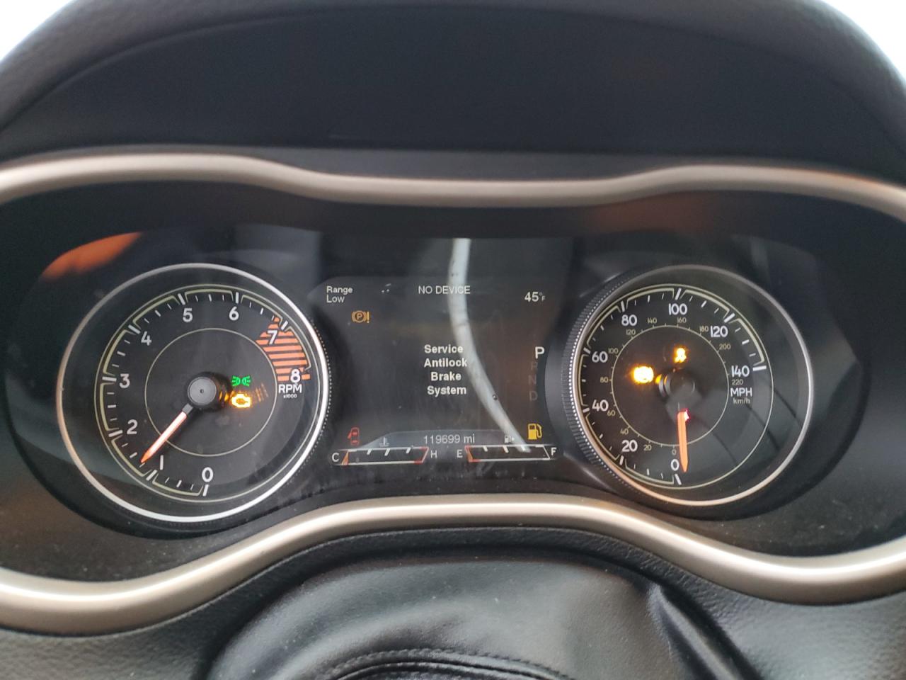 2016 Jeep Grand Cherokee VIN 1C4PJMDS4GW175874 Copart auction photo, front end / side damage thumbnail 9