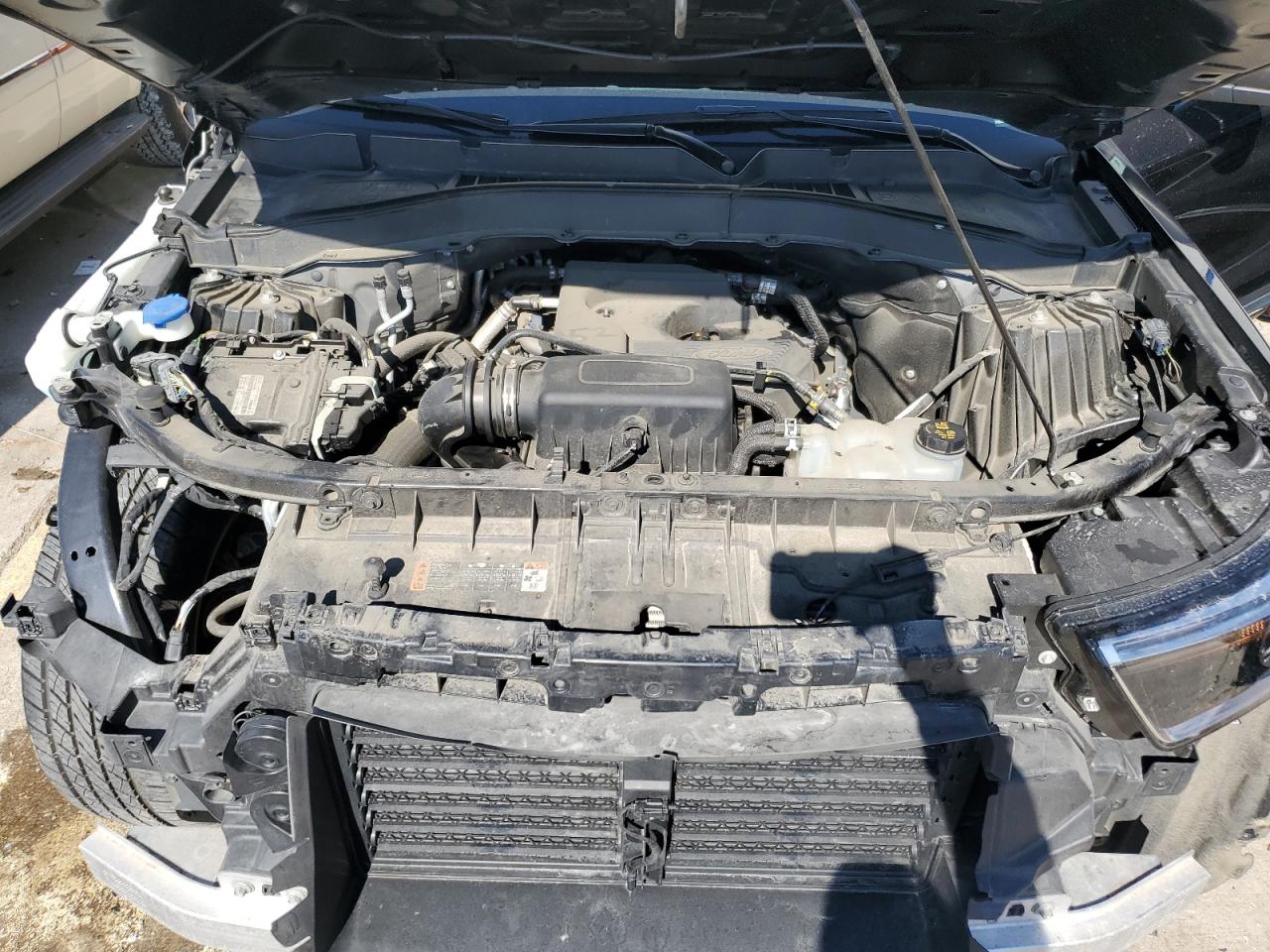 2020 Ford Explorer VIN 1FMSK7DH4LGC57813 Copart auction photo, front end / side damage thumbnail 12