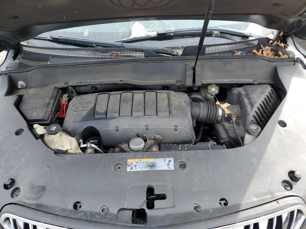 2013 Buick Enclave VIN 5GAKVCKD2DJ171751 Copart auction photo, rear end / undercarriage damage thumbnail 12