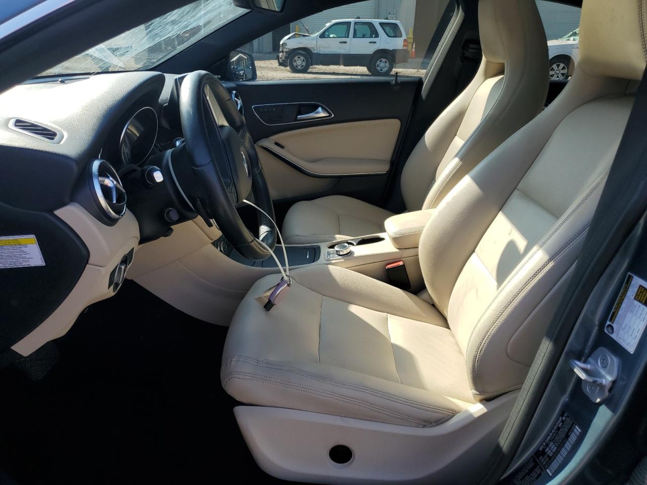 2014 Mercedes-Benz CLA-klasse VIN WDDSJ4EBXEN033143 Copart auction photo, front end / mechanical damage thumbnail 7