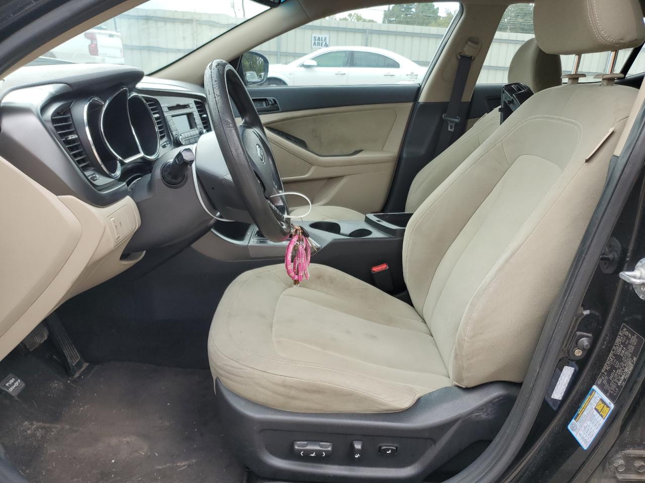 2011 KIA Optima VIN KNAGM4A79B5111817 Copart auction photo, front end / hail damage thumbnail 7