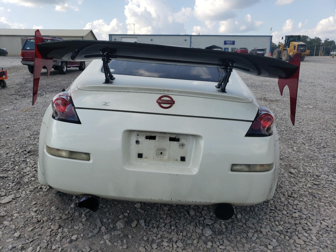 2003 Nissan 350Z VIN JN1AZ34E33T011033 Copart auction photo, front end / undercarriage damage thumbnail 6