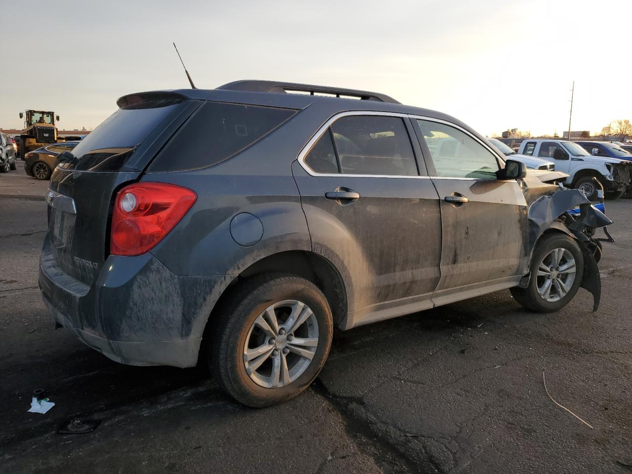 2011 Chevrolet Equinox VIN 2GNALDEC0B1167351 Copart auction photo, front end damage thumbnail 3
