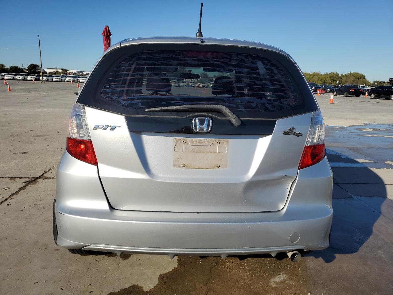 2013 Honda Fit VIN JHMGE8H38DC010453 Copart auction photo, undercarriage damage thumbnail 6