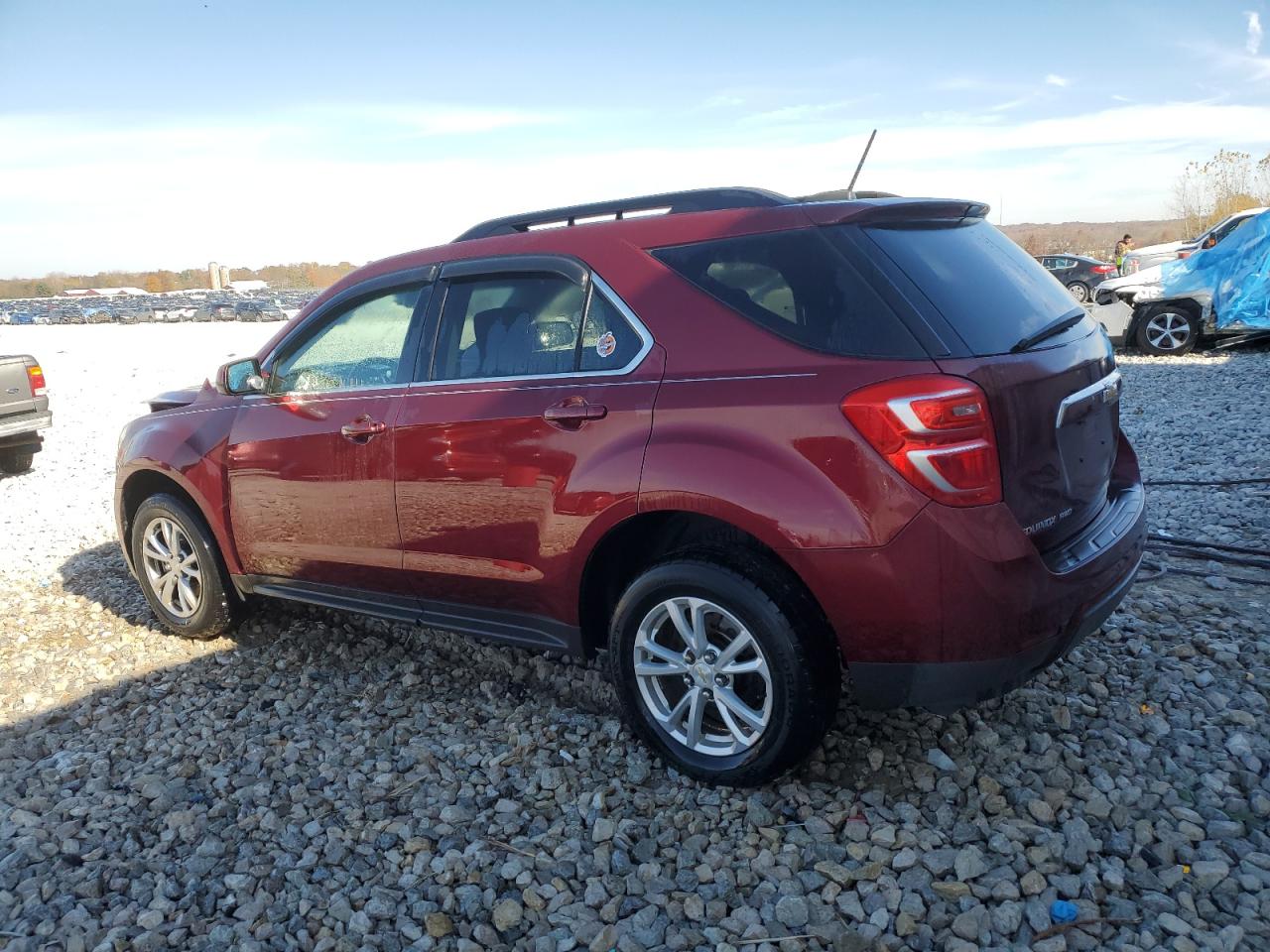 2017 Chevrolet Equinox VIN 2GNFLFEK1H6100391 Copart auction photo, front end damage thumbnail 2