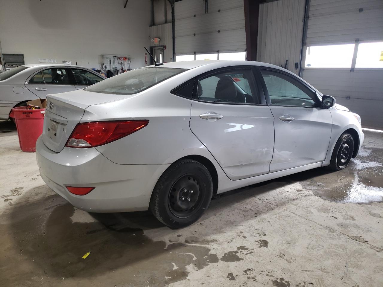 2016 Hyundai Accent VIN KMHCT4AE4GU028923 Copart auction photo, front end damage thumbnail 3