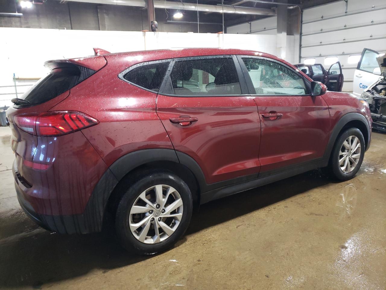 2019 Hyundai Tucson VIN KM8J2CA47KU917378 Copart auction photo, side damage thumbnail 3