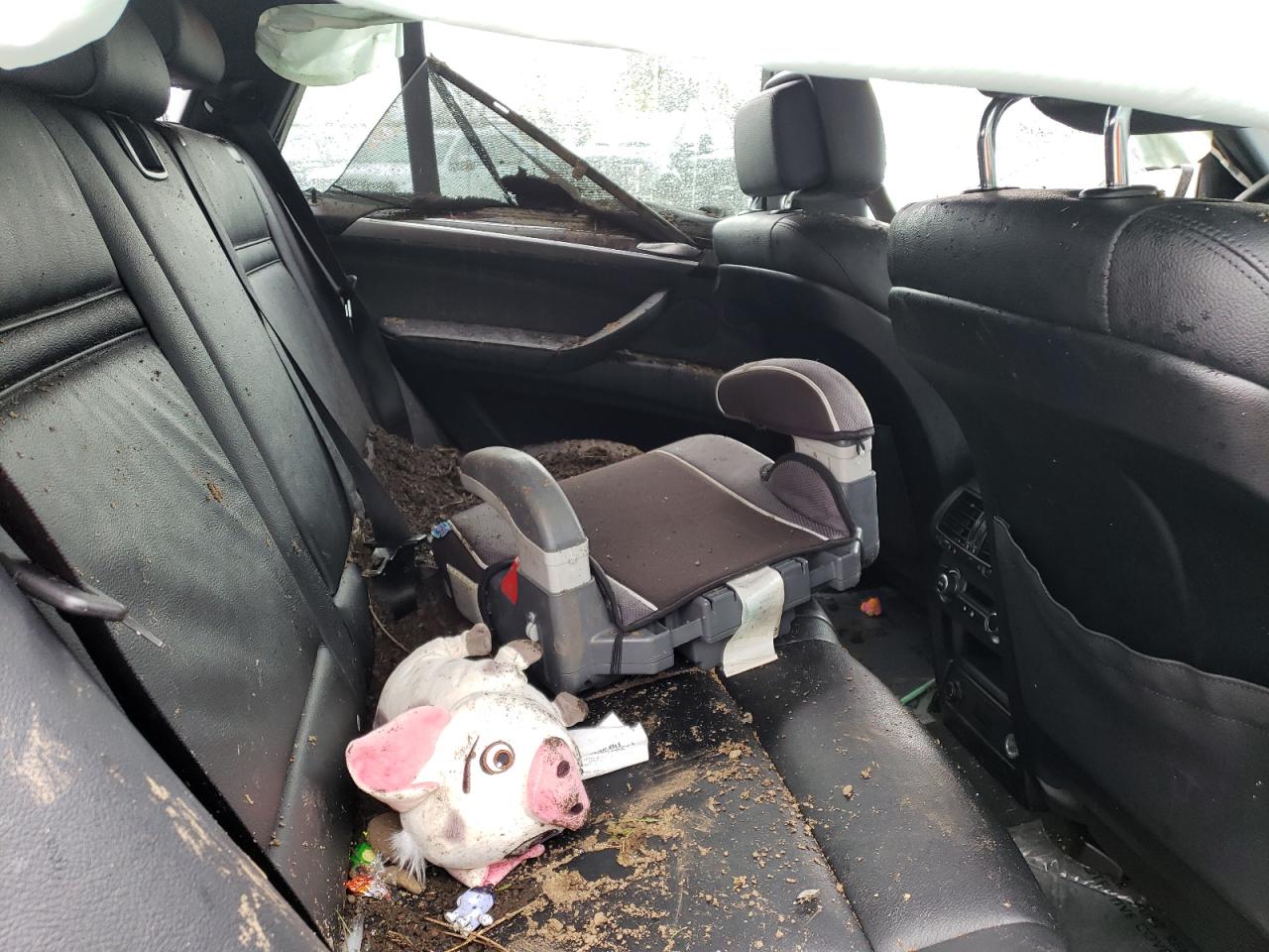 2012 BMW X5 VIN 5UXZV8C57CL422167 Copart auction photo, rollover damage thumbnail 11