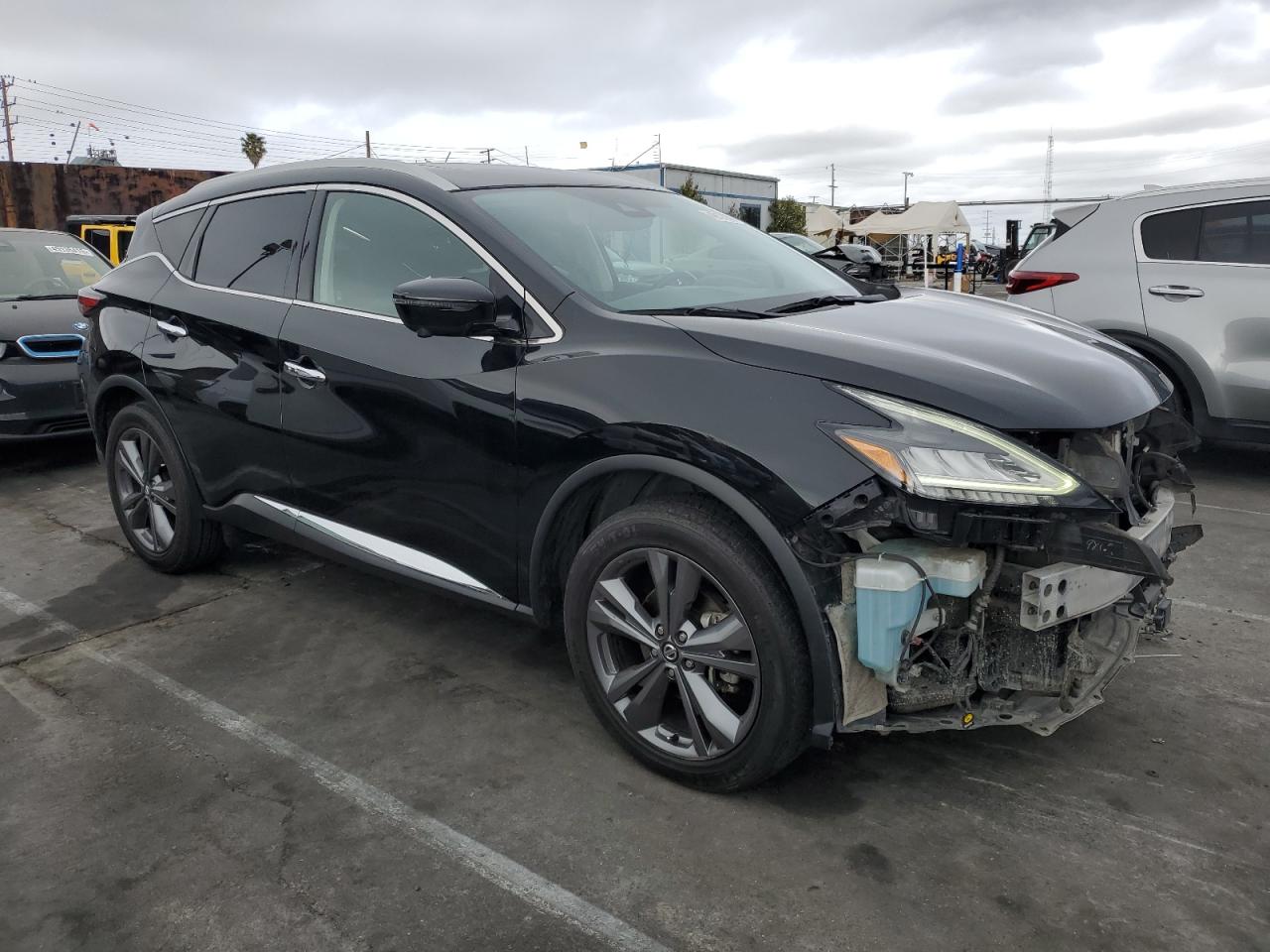 2021 Nissan Murano VIN 5N1AZ2DJ4MC111546 Copart auction photo, front end damage thumbnail 4