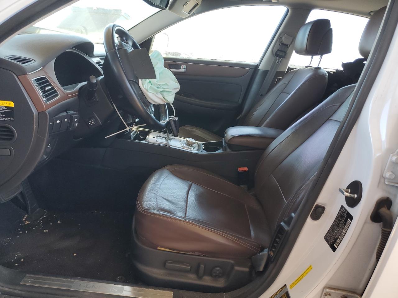 2014 Hyundai Genesis VIN KMHGC4DD5EU260111 Copart auction photo, front end damage thumbnail 7