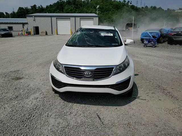2011 KIA Sportage VIN KNDPBCA29B7051386 Copart auction photo, rollover damage thumbnail 11