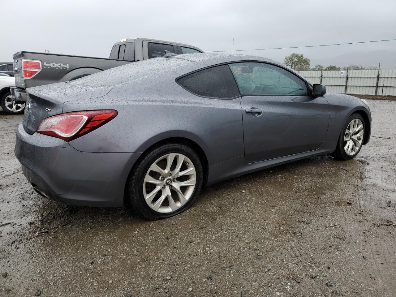 2014 Hyundai Genesis VIN KMHHT6KD2EU115613 Copart auction photo, mechanical damage thumbnail 3