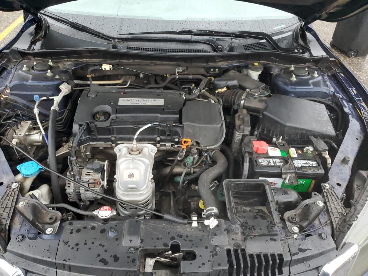 2015 Honda Accord VIN 1HGCR2F35FA198241 Copart auction photo, side damage thumbnail 11