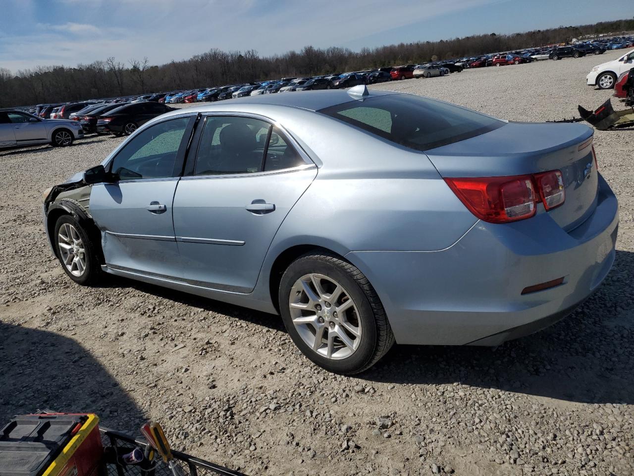 2013 Chevrolet Malibu VIN 1G11C5SA6DU132198 Copart auction photo, side / minor dent/scratches damage thumbnail 2