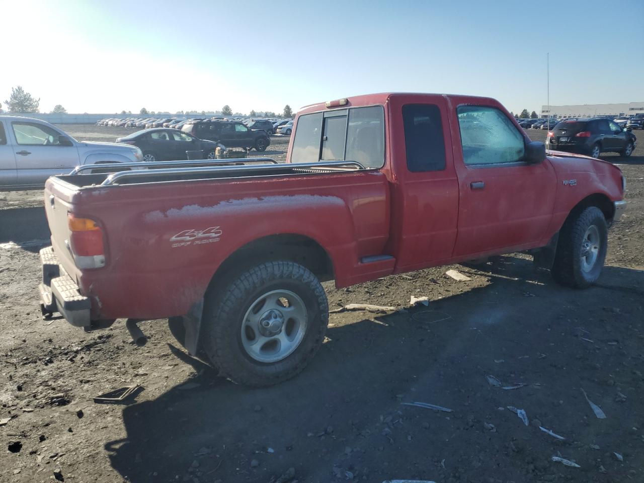1999 Ford Ranger VIN 1FTZR15X5XPB49014 Copart auction photo, rollover damage thumbnail 3