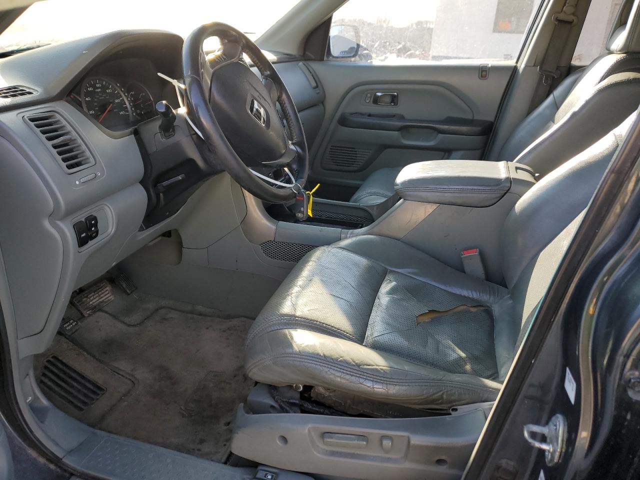 2004 Honda Pilot VIN 2HKYF18684H546733 Copart auction photo, front end damage thumbnail 7