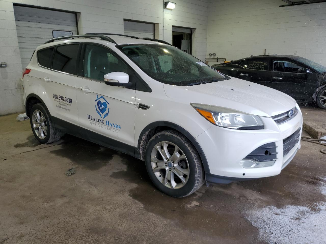 2013 Ford Escape VIN 1FMCU9HX8DUA92802 Copart auction photo, rear end / side damage thumbnail 4
