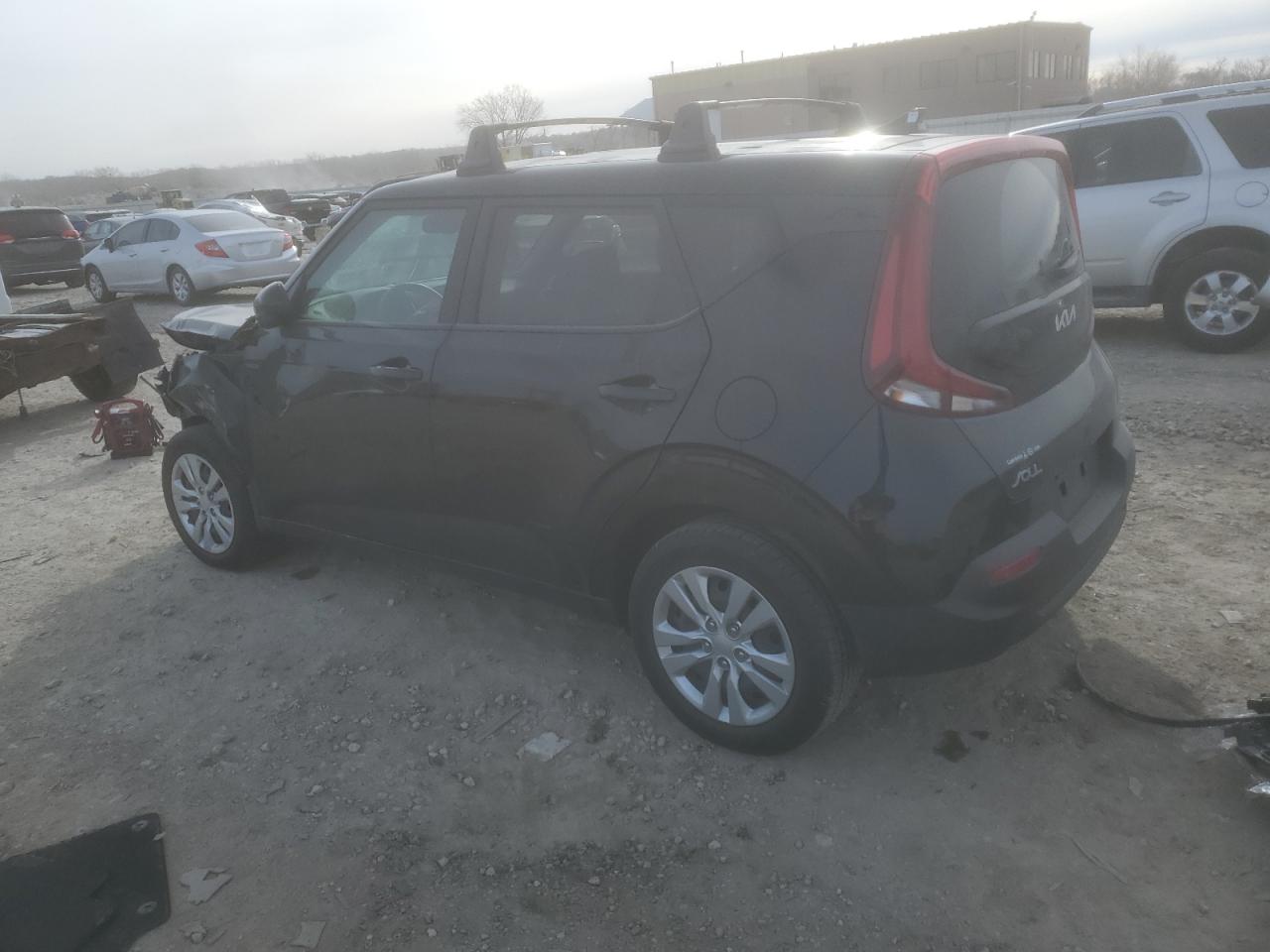 2022 KIA Soul VIN KNDJ23AU2N7154693 Copart auction photo, front end damage thumbnail 2