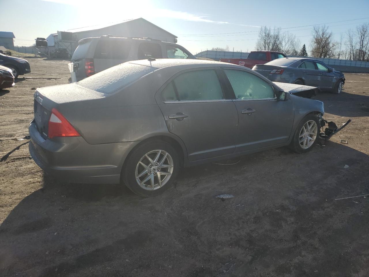 2012 Ford Fusion VIN 3FAHP0JG3CR381122 Copart auction photo, front end damage thumbnail 3