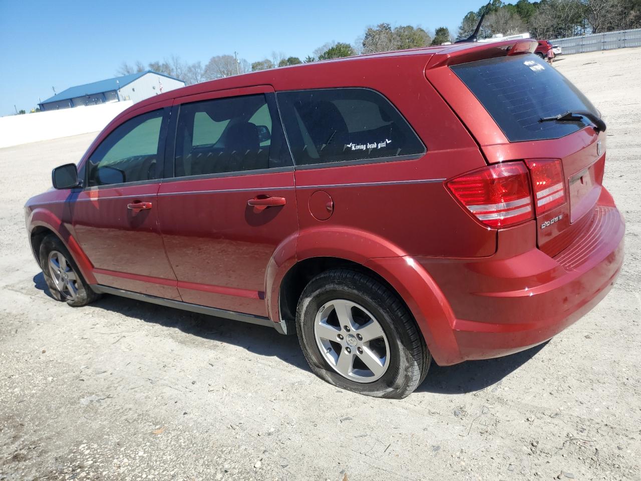 2010 Dodge Journey VIN 3D4PG4FB3AT230780 Copart auction photo, side / rear end damage thumbnail 2