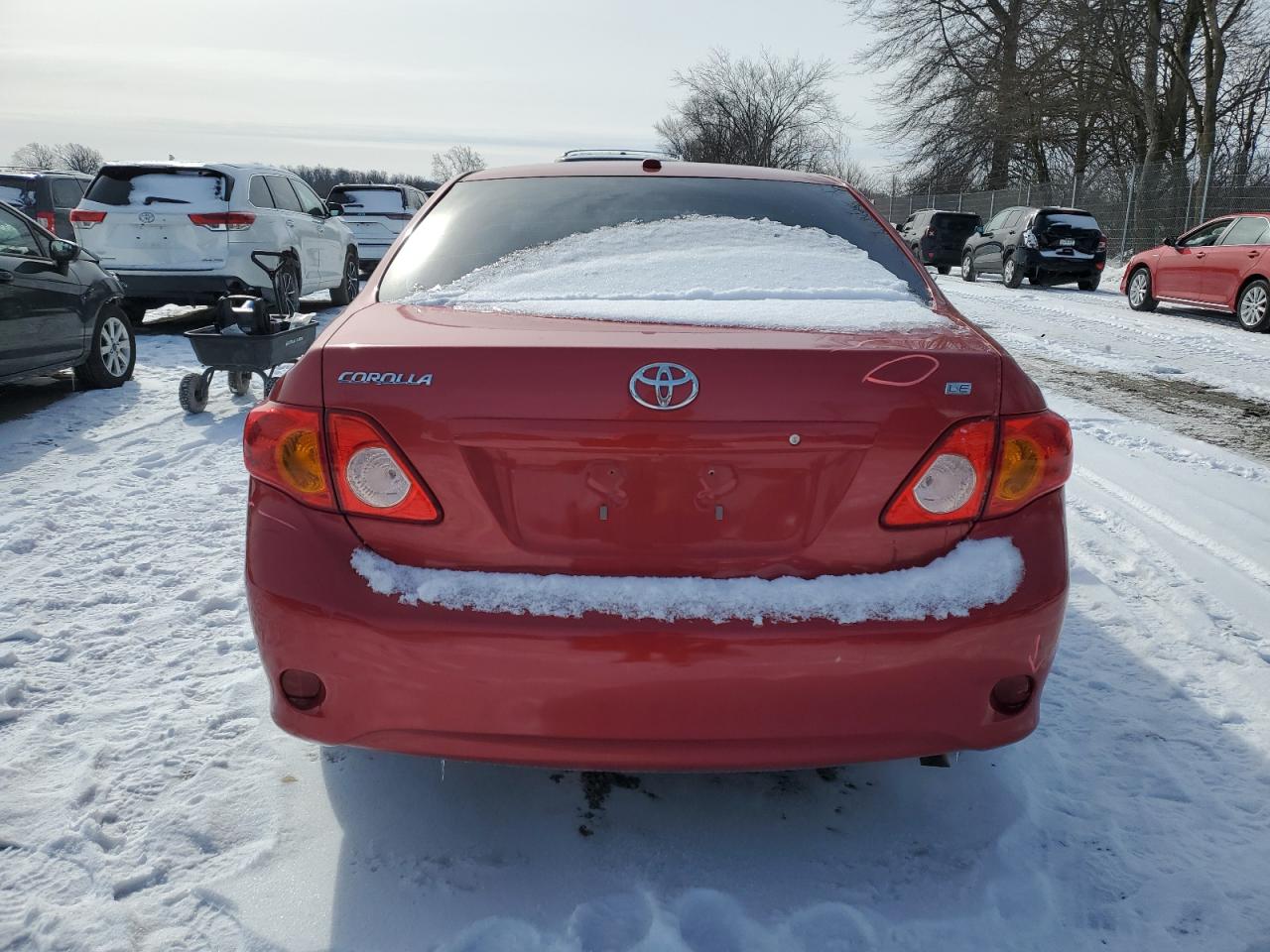 2010 Toyota Corolla VIN 1NXBU4EE5AZ223343 Copart auction photo, front end / minor dent/scratches damage thumbnail 6
