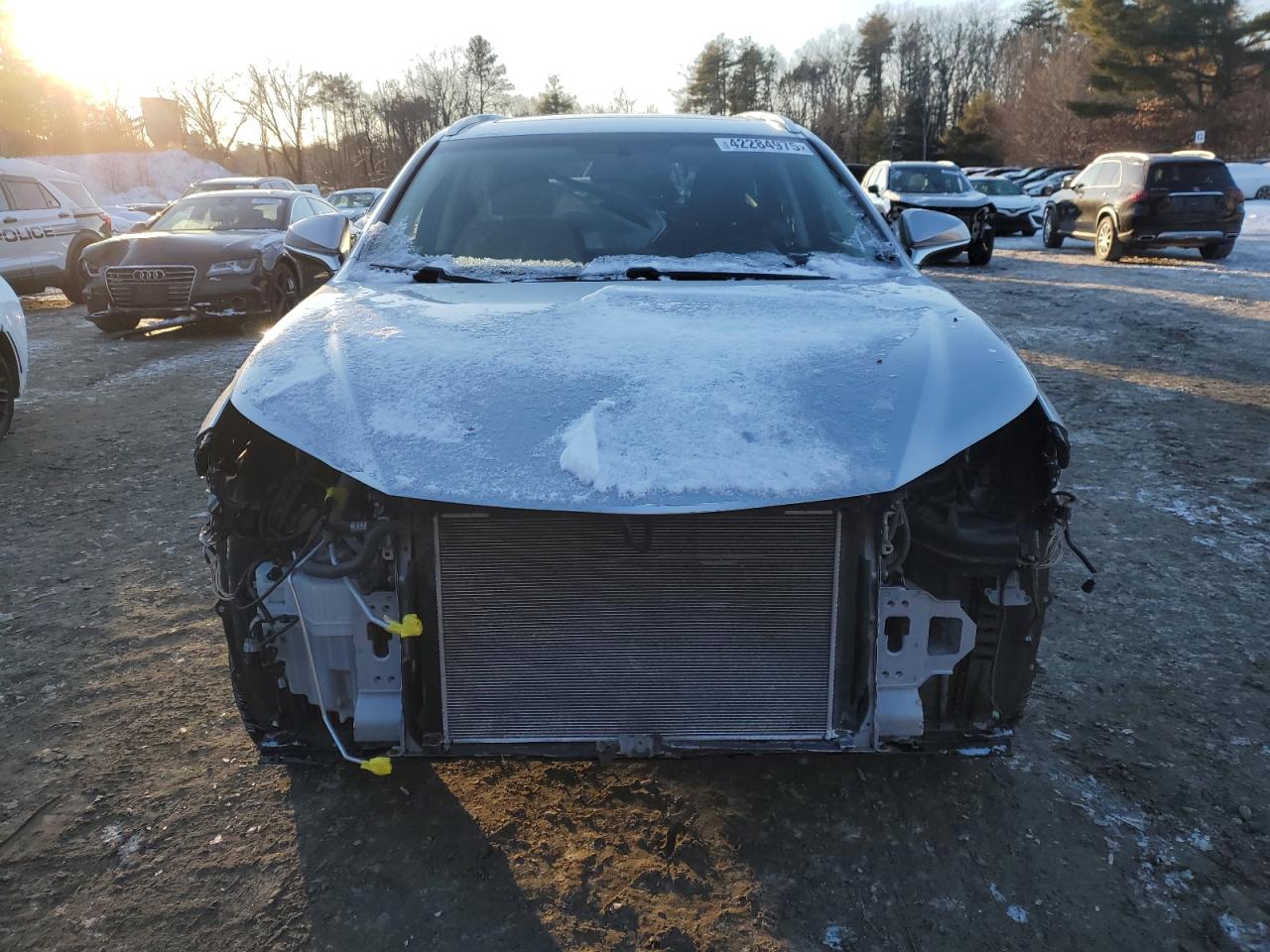 2015 Lexus NX VIN JTJBARBZ0F2030650 Copart auction photo, front end damage thumbnail 5