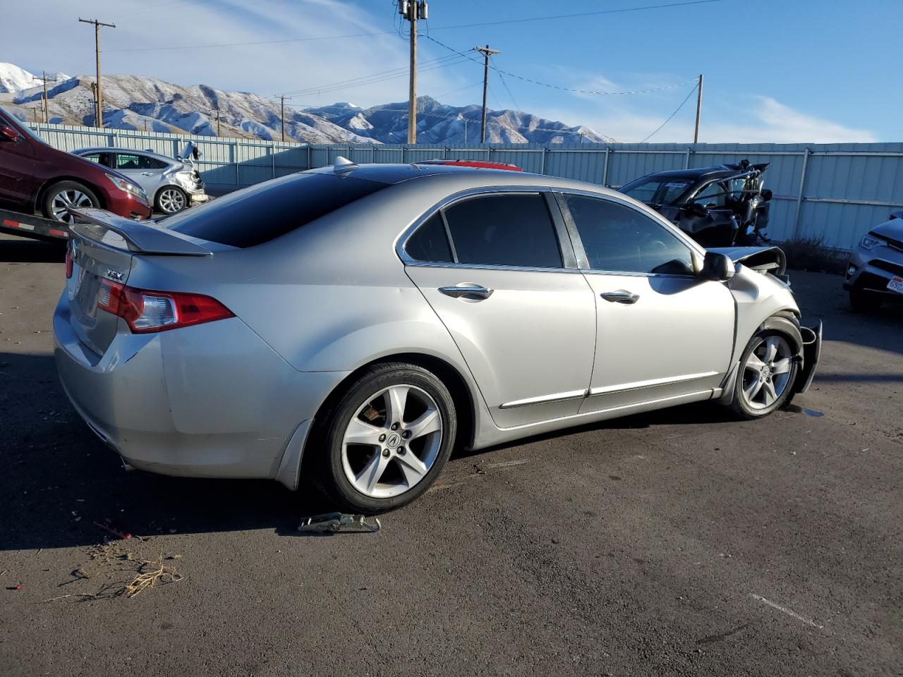 2009 Acura TSX VIN JH4CU26609C003368 Copart auction photo, front end damage thumbnail 3