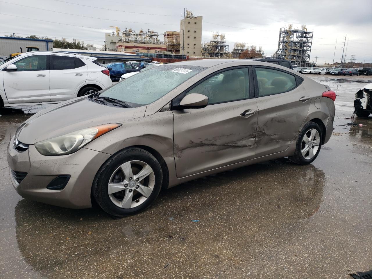 2013 Hyundai Elantra VIN 5NPDH4AE7DH350164