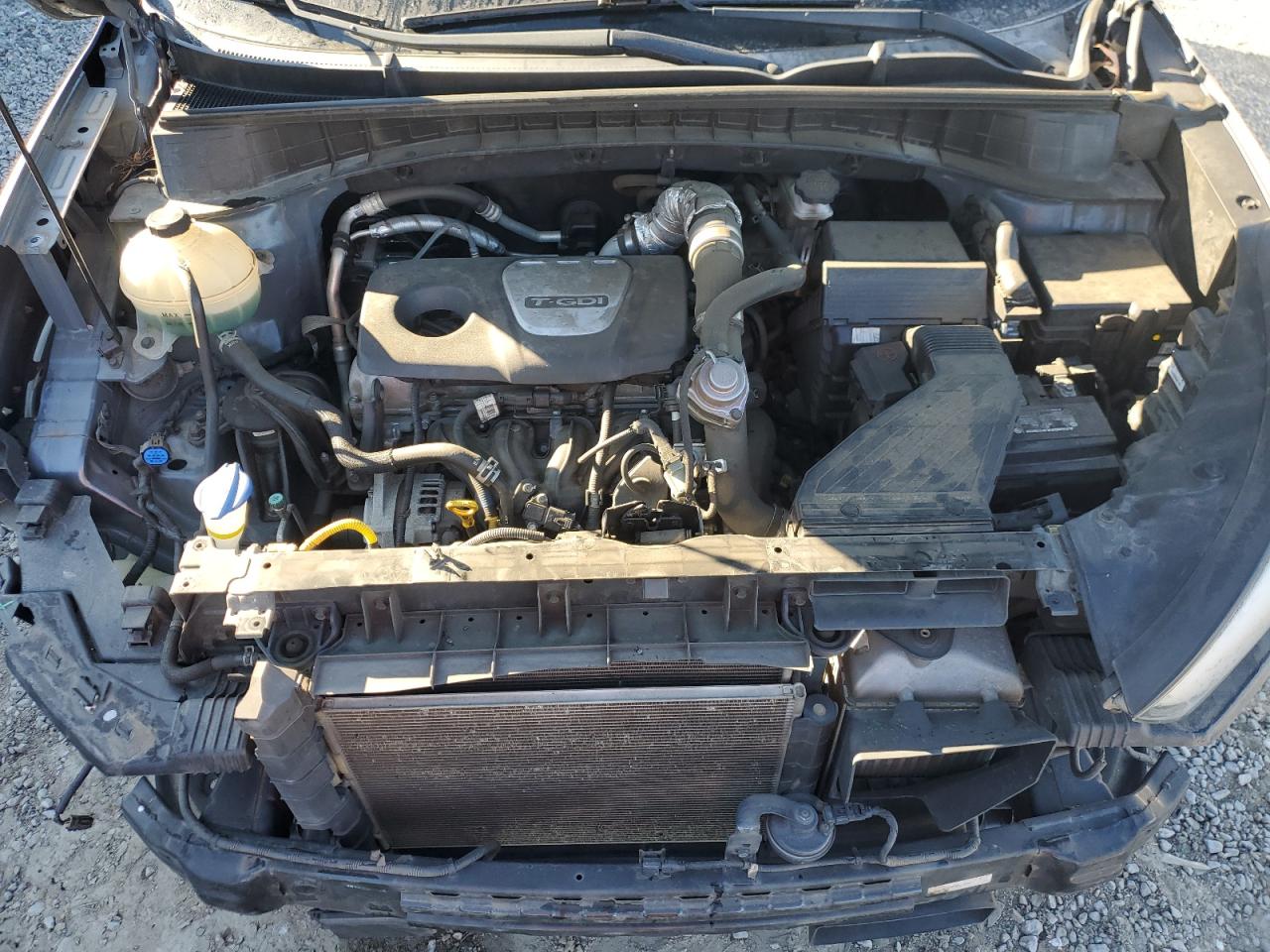 2016 Hyundai Tucson VIN KM8J33A25GU185139 Copart auction photo, all over / mechanical damage thumbnail 12