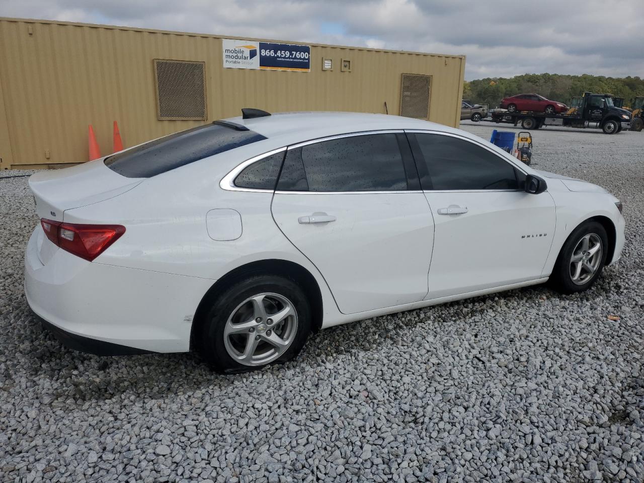 2016 Chevrolet Malibu VIN 1G1ZB5ST9GF203684 Copart auction photo, front end / minor dent/scratches damage thumbnail 3