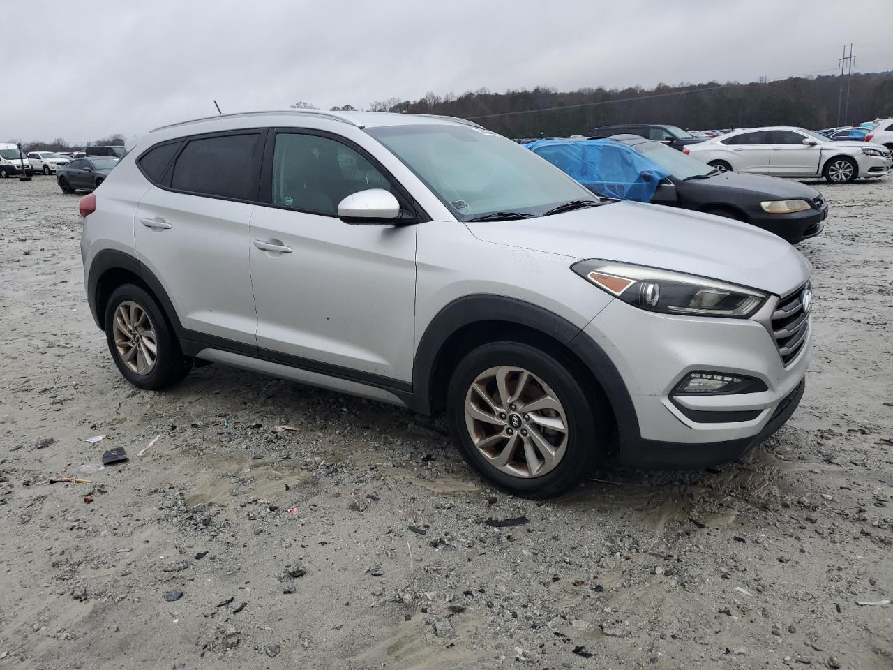 2017 Hyundai Tucson VIN KM8J33A44HU278155 Copart auction photo, mechanical / minor dent/scratches damage thumbnail 4