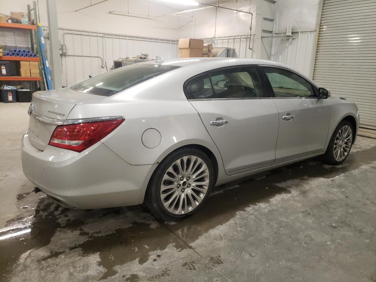 2014 Buick LaCrosse VIN 1G4GF5G37EF265590 Copart auction photo, front end damage thumbnail 3