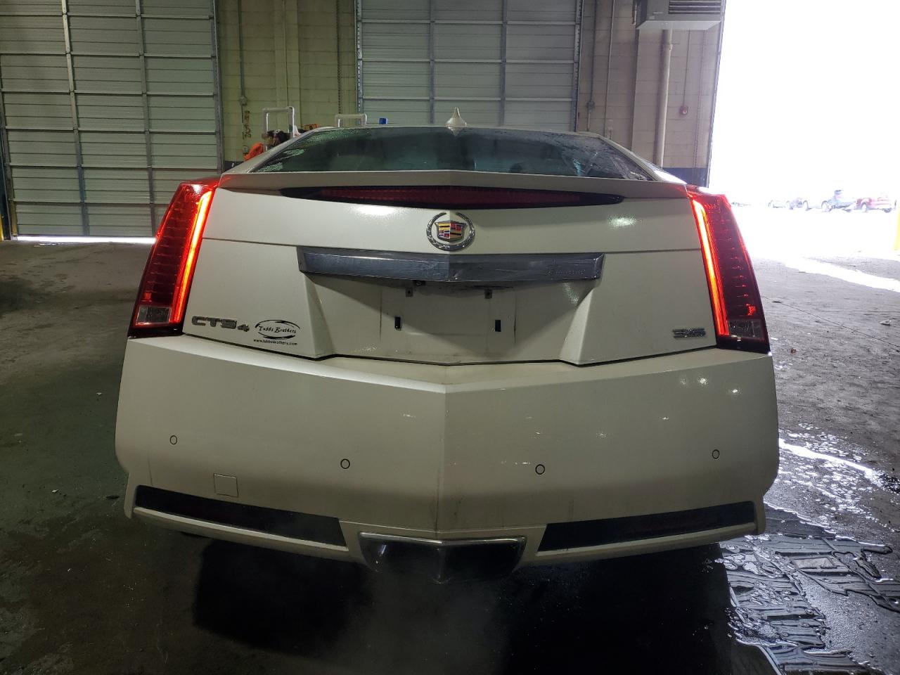 2012 Cadillac CTS VIN 1G6DM1E32C0117598 Copart auction photo, front end / rear end damage thumbnail 6