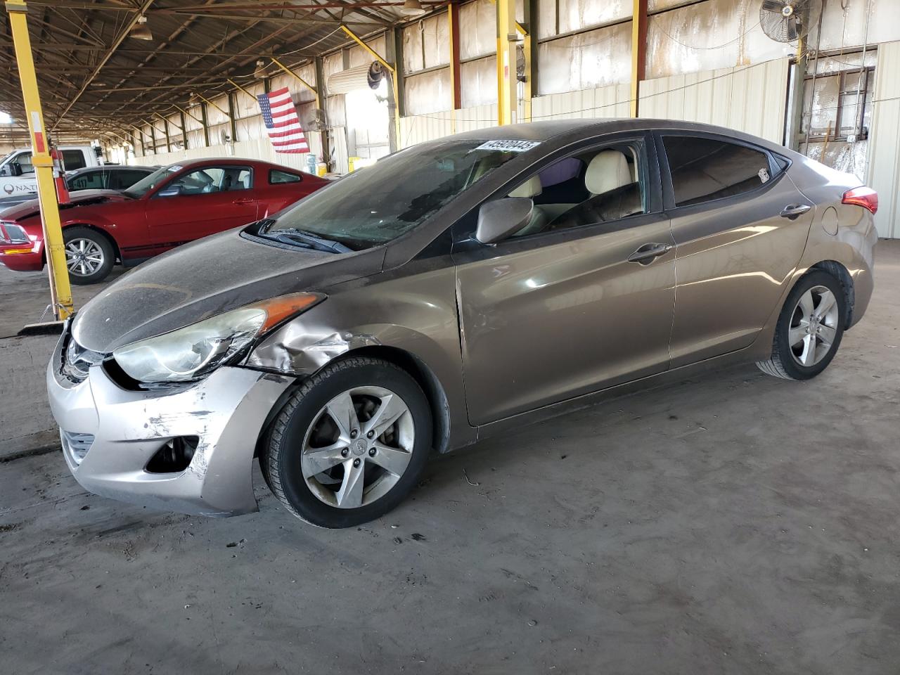 2012 Hyundai Elantra VIN 5NPDH4AE1CH062039